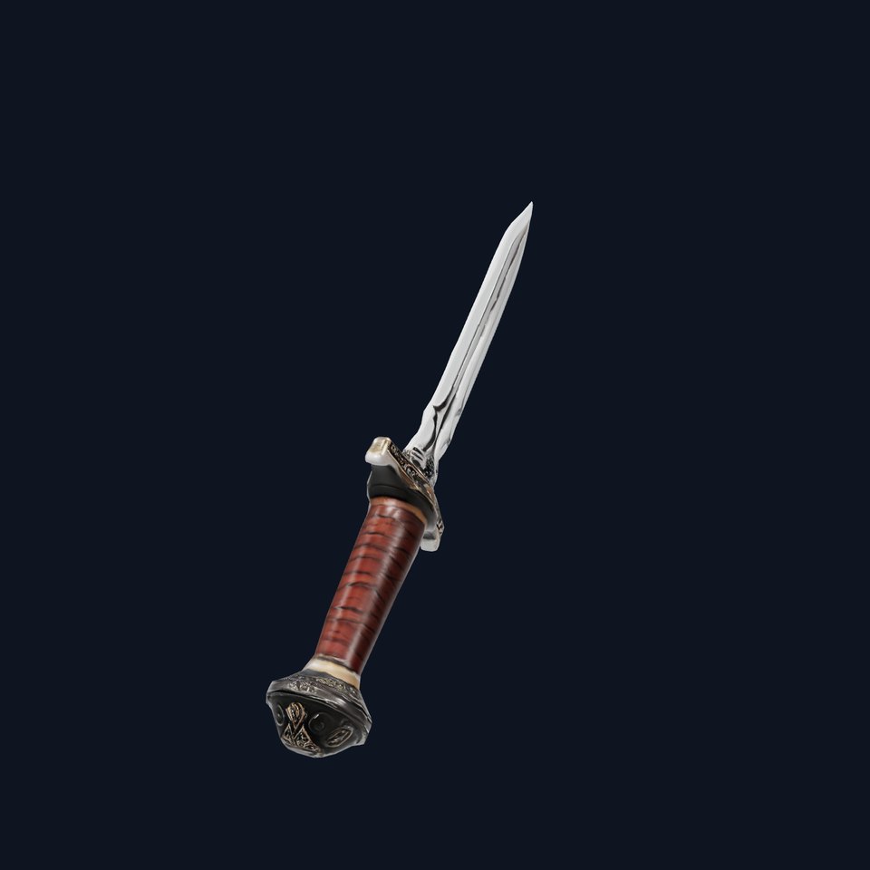 Medieval Silver Sword model pack